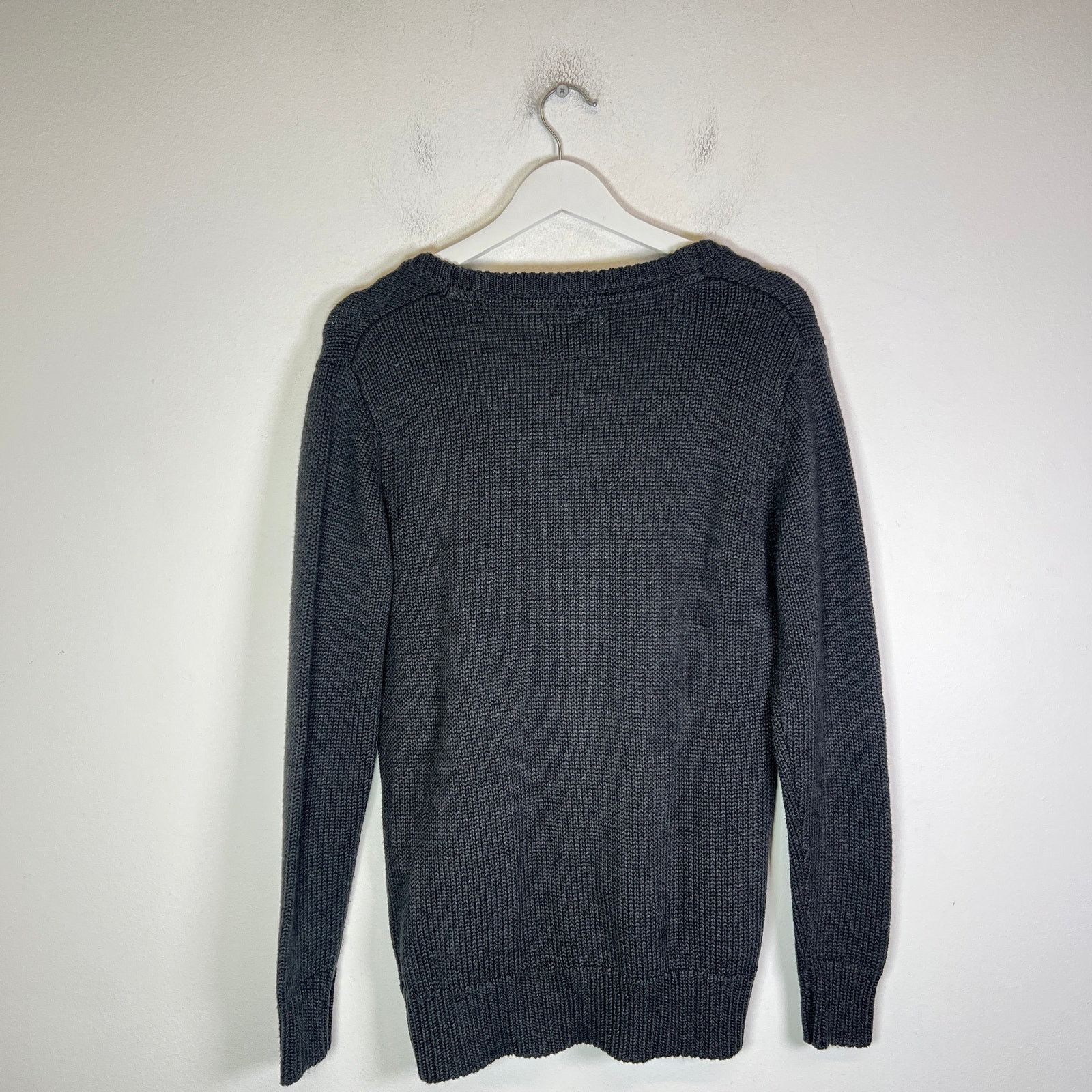 Number (N)ine Number (N)ine Grey Knit Cardigan Size US S / EU 44-46 / 1 - 2 Thumbnail