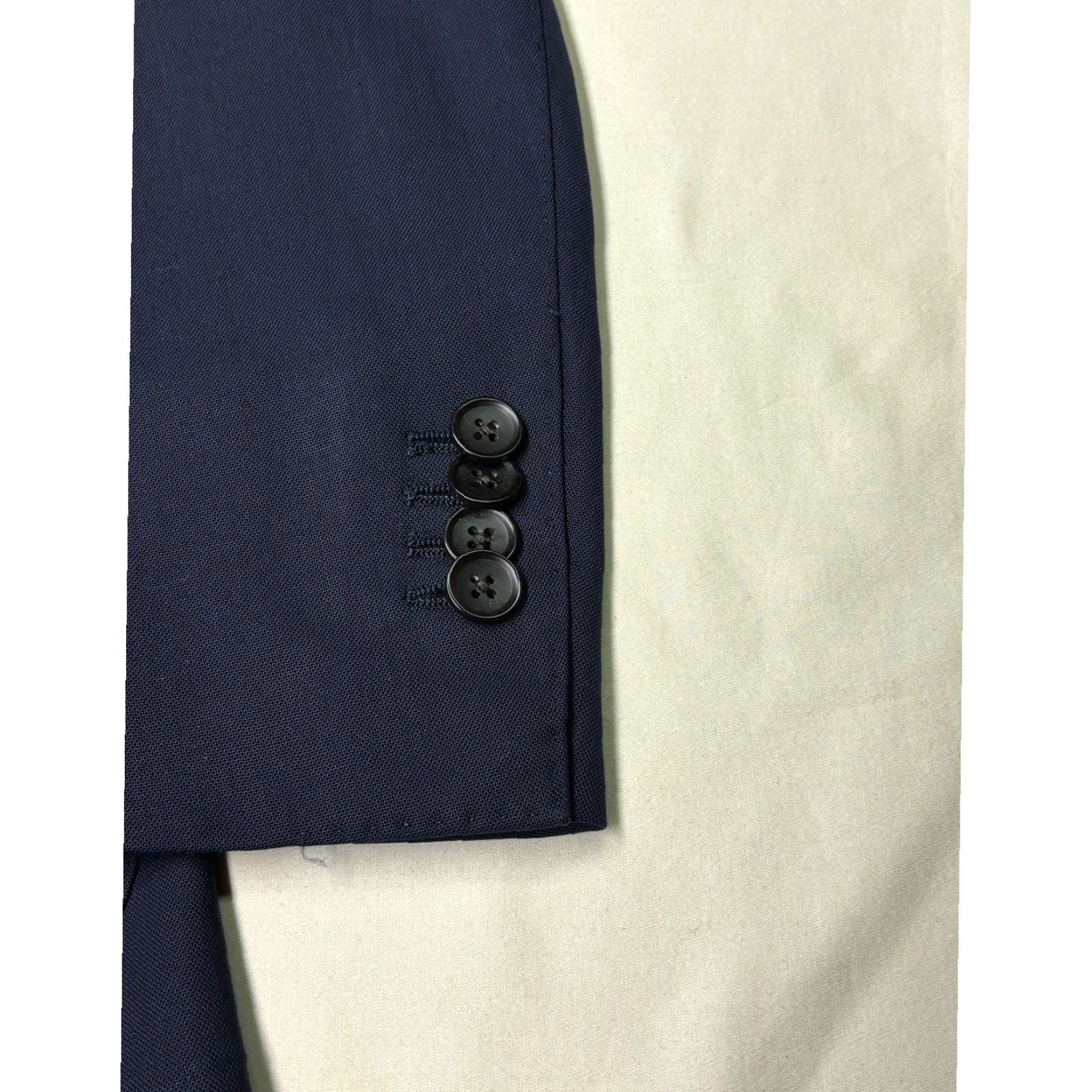 Suitsupply Suitsupply Blazer Navy Wool 34R Slim Jacket Men Size 34R - 3 Thumbnail
