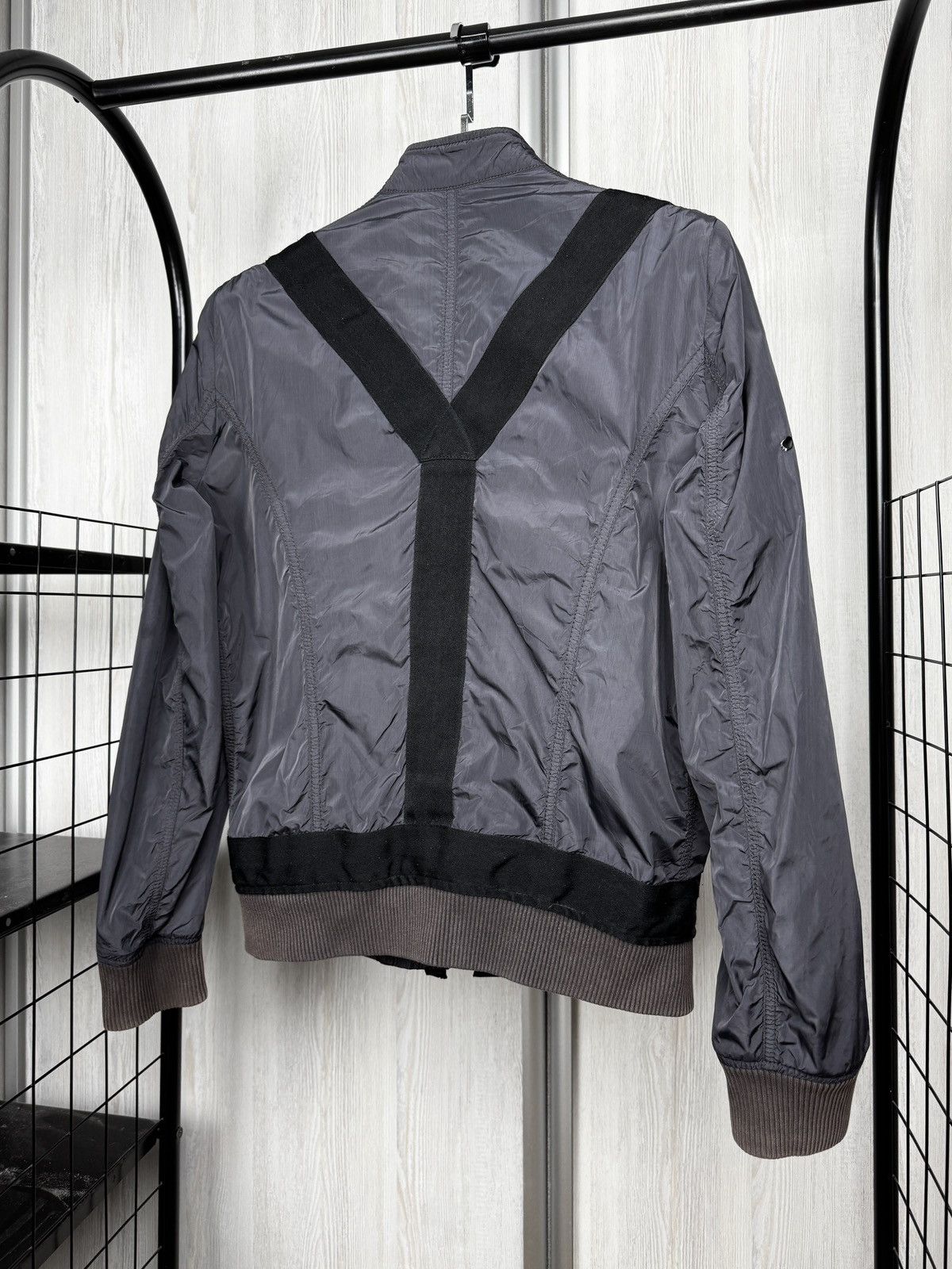 Diesel Rare Vintage DIESEL Strapped Nylon Parachute Bomber Jckt Y2K Size US S / EU 44-46 / 1 - 9 Thumbnail