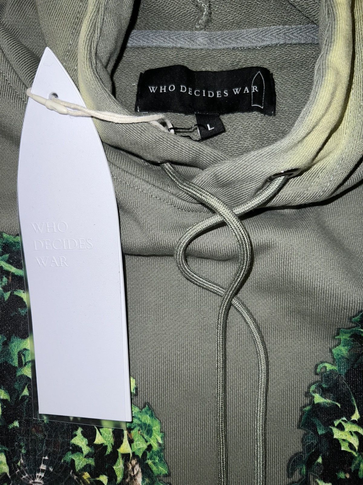 Who Decides War GARDEN GLASS HOODED SWEATSHIRT Size US L / EU 52-54 / 3 - 5 Thumbnail
