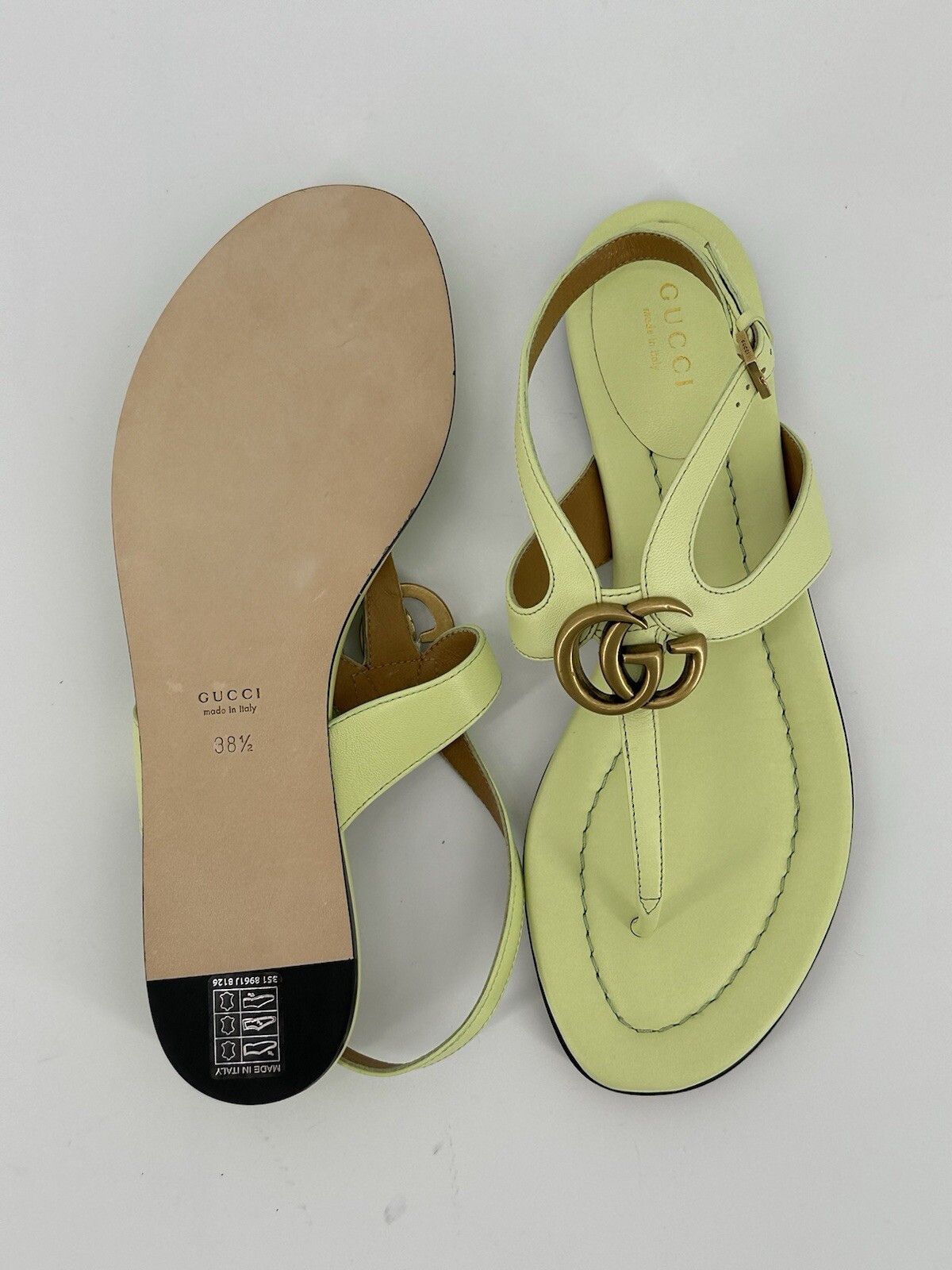 Gucci Size-IT-38,5/US-8,5 New Gucci Sandals Woman Size US 8.5 / IT 38.5 - 10 Thumbnail