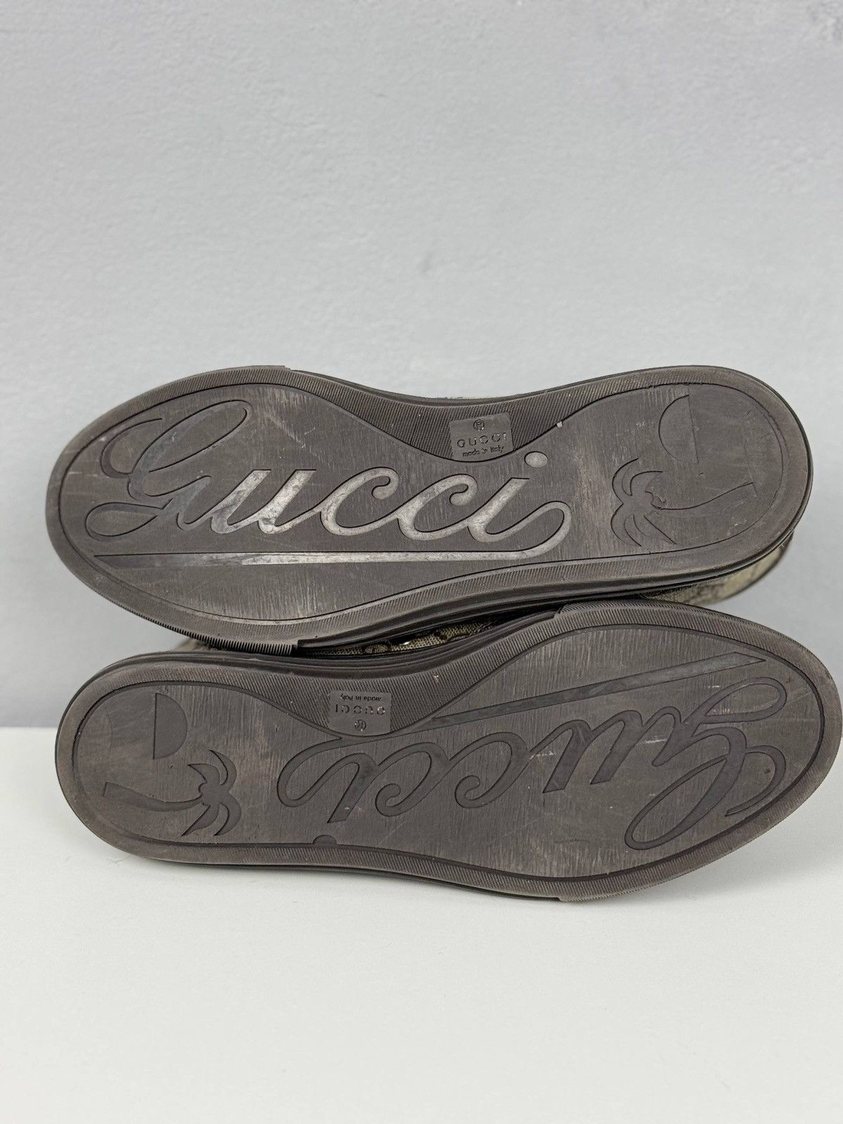 Gucci GUCCI A/W2012 “California” GG Monogram Canvas High Top Shoes Size US 9 / EU 42 - 11 Thumbnail