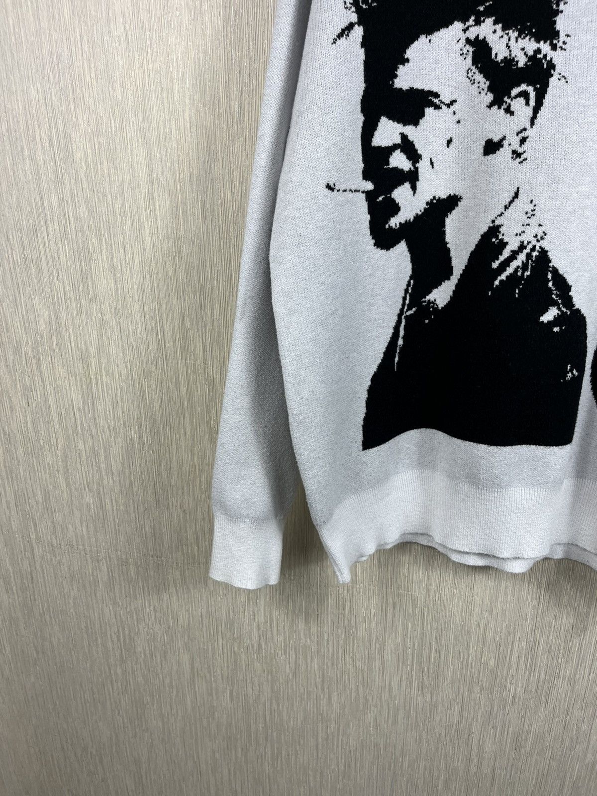 Joy Divizn Joy Divizn Brad Pitt fight club knit sweater sweatshirt Size US XL / EU 56 / 4 - 7 Thumbnail