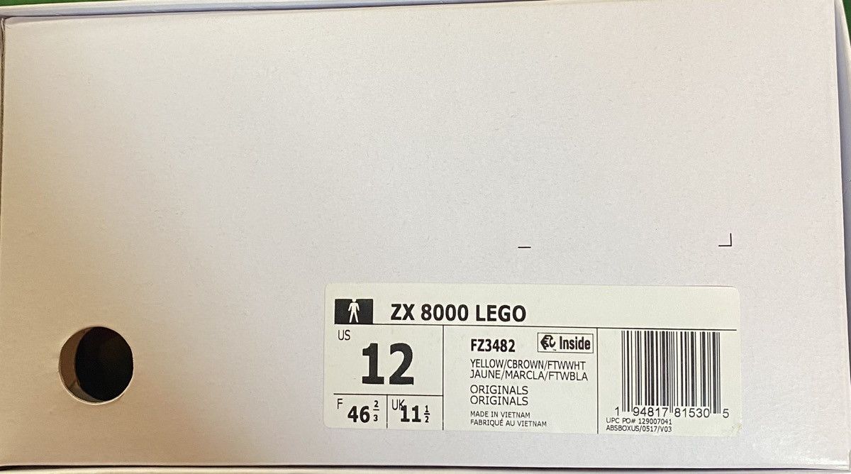 Adidas Adidas ZX 8000 LEGO Size US 12 / EU 45 - 5 Thumbnail