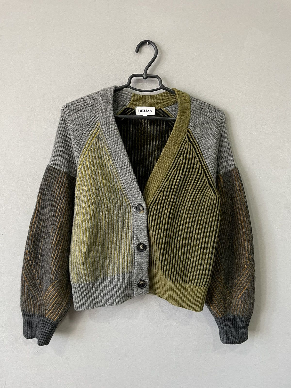 image of Kenzo Woll Cardigan, Women's (Size Medium)