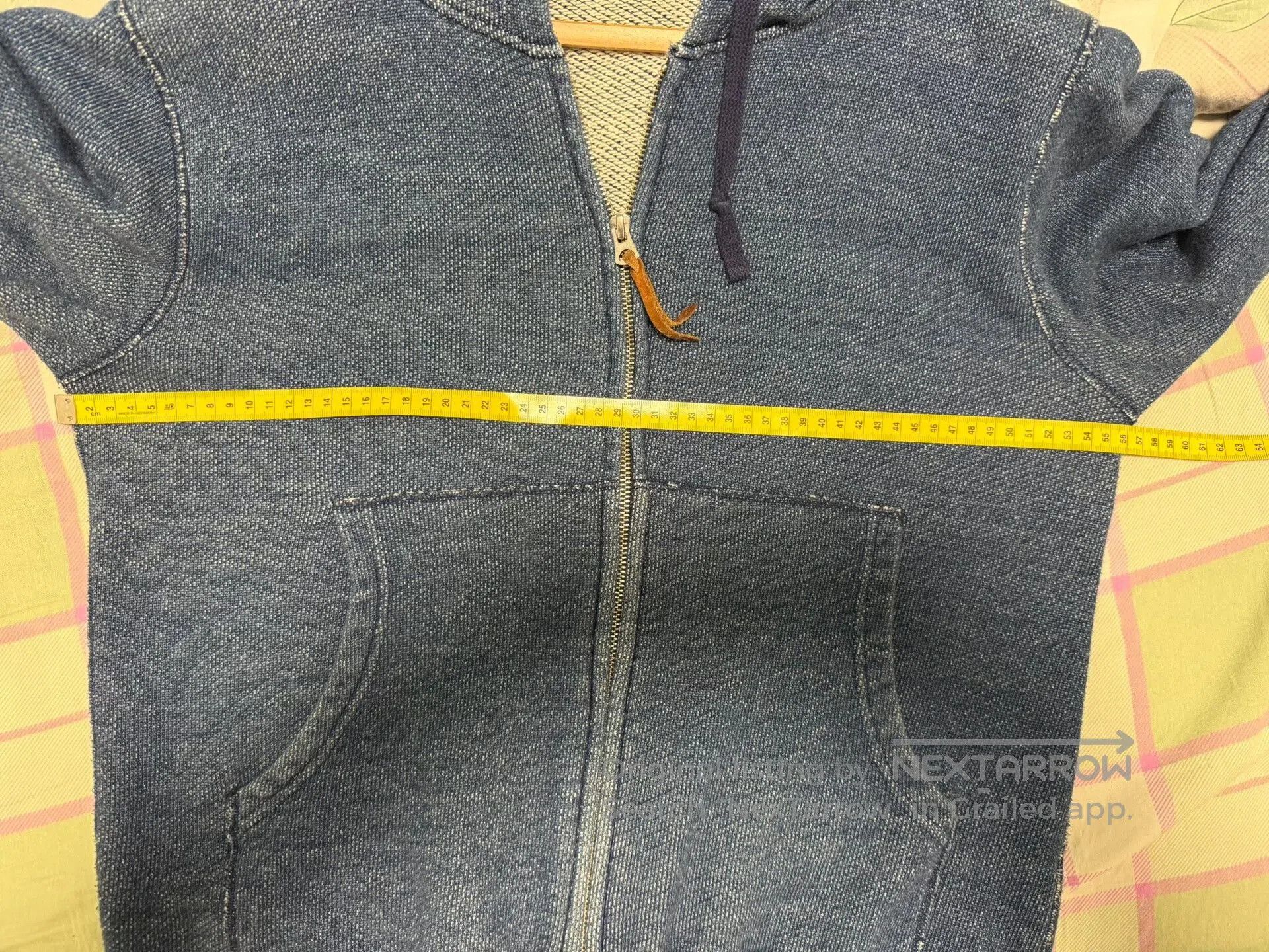 Iron Heart Japanese Iron Heart Denim Hoodie Sweatshirt. Size US S / EU 44-46 / 1 - 9 Thumbnail