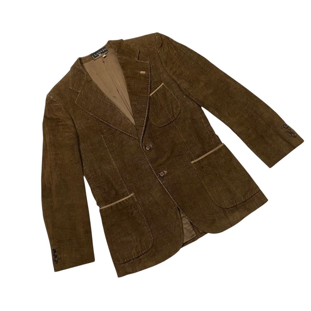 Lanvin Lanvin denim blazer jacket Size 50S - 3 Thumbnail