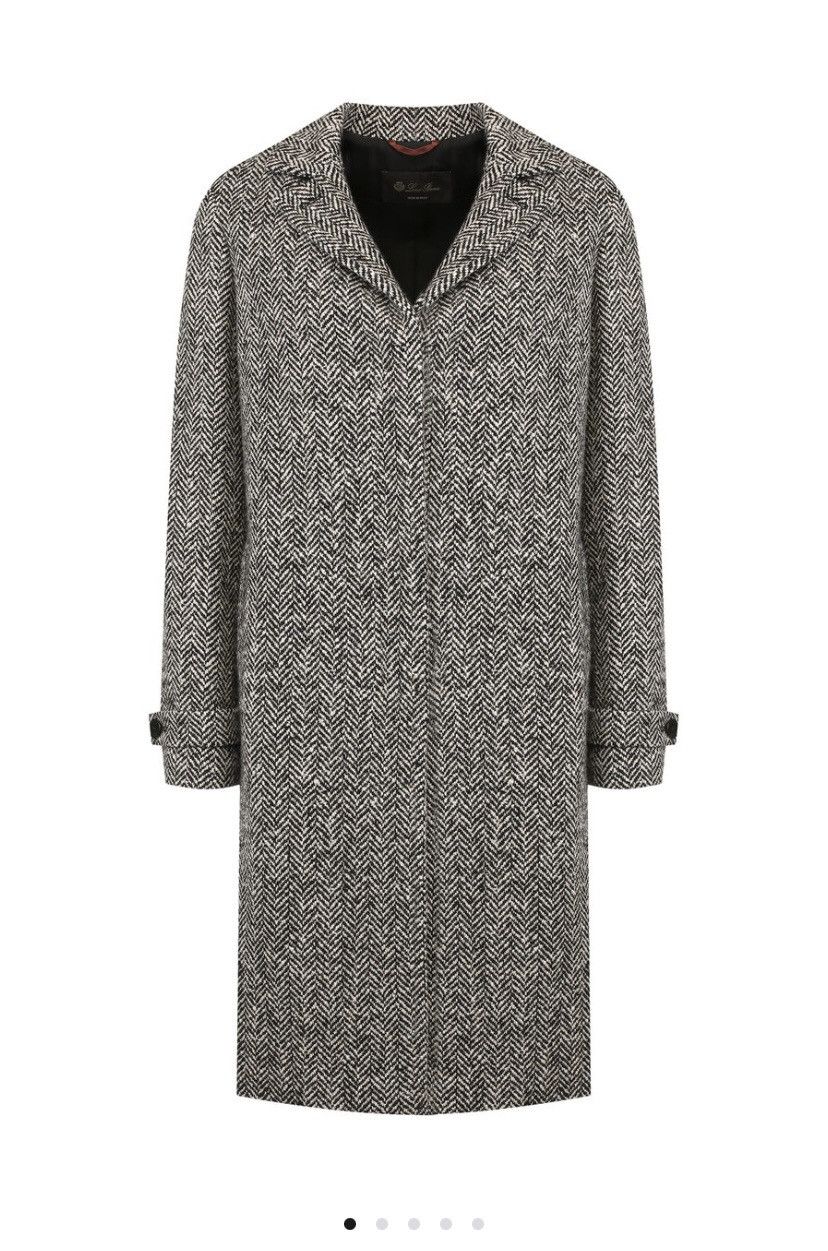 Loro Piana Loro Piana Cashmere/Wool Coat Size L / US 10 / IT 46 - 14 Thumbnail