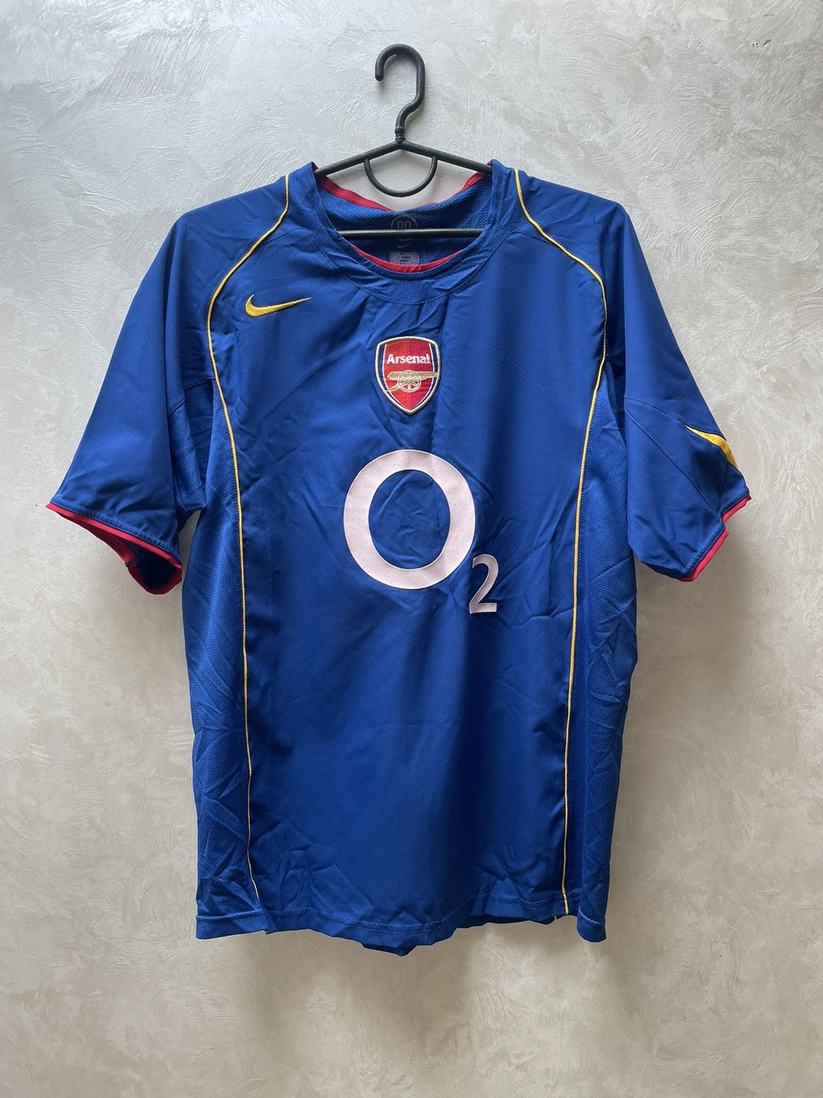 Nike × Vintage ARSENAL 2004 2005 AWAY FOOTBALL SHIRT SOCCER JERSEY NIKE Size US M / EU 48-50 / 2 - 1 Thumbnail