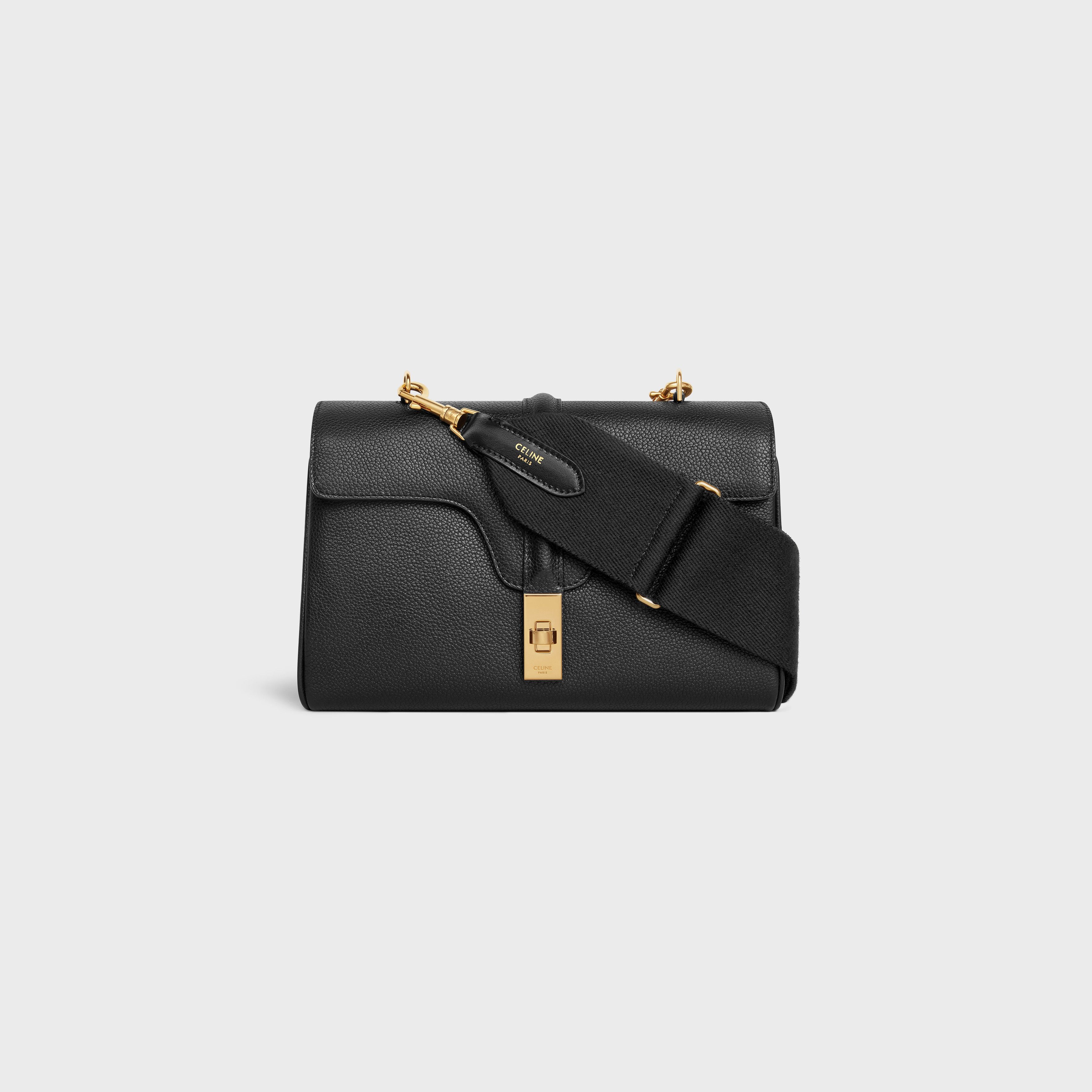 Celine o1bcso1str0725 Size : OS / 116443 16 Soft Mini Bag in Black Size ONE SIZE - 1 Thumbnail