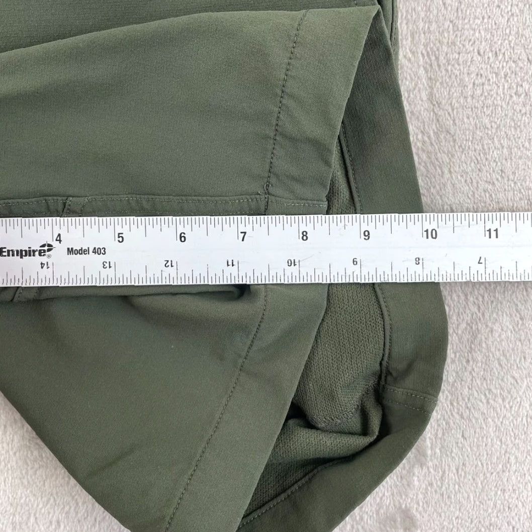 Olive Olivers Mens Shorts 31 Green Chino Nylon Spandex Performance USA Made in USA Regular Fit Flat Front Stretch Short Size US 31 - 7 Thumbnail