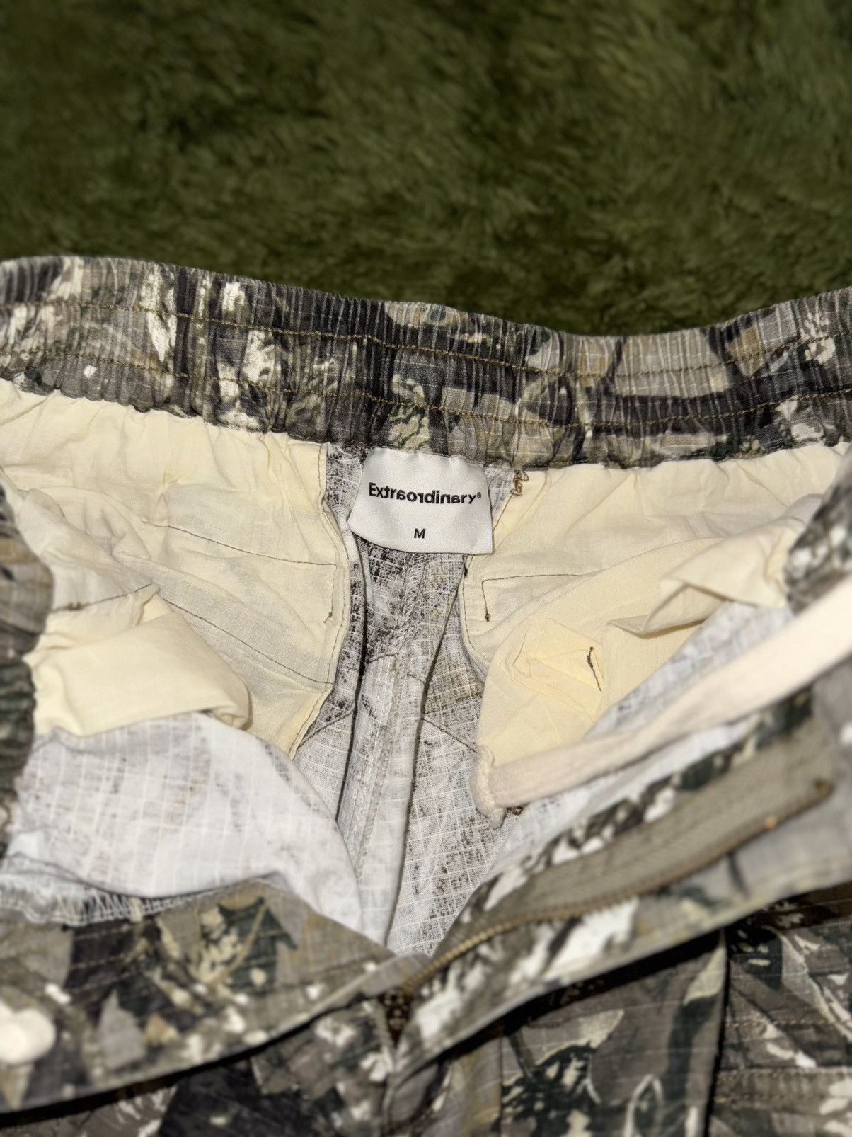 Japanese Brand [M] Extraordinary Realtree Camo Ripstop Cargo Pants Size US 32 / EU 48 - 4 Thumbnail