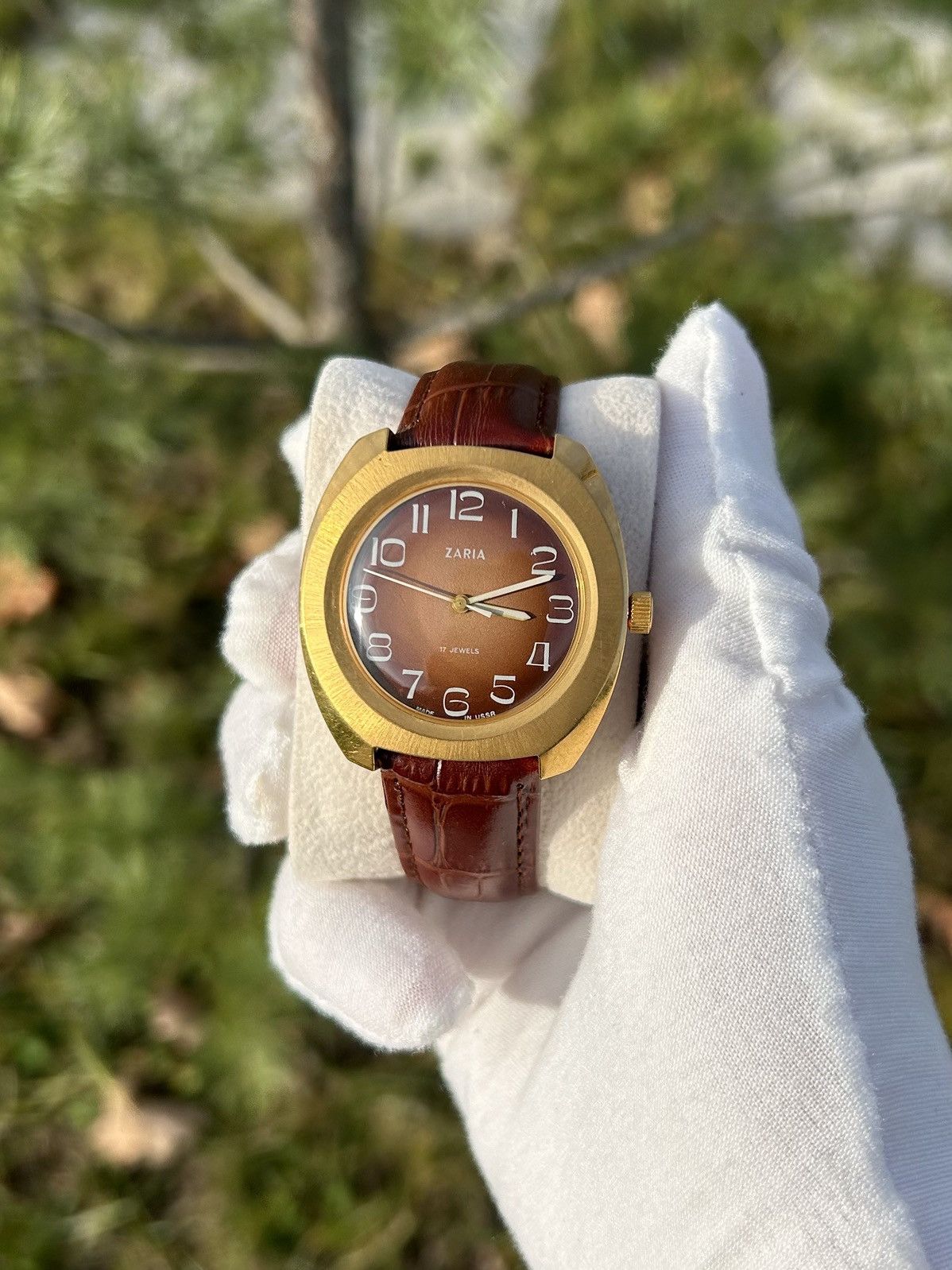Other Vintage Watch Zaria USSR Soviet Mechanical Wristwatch 1970s Size ONE SIZE - 2 Thumbnail