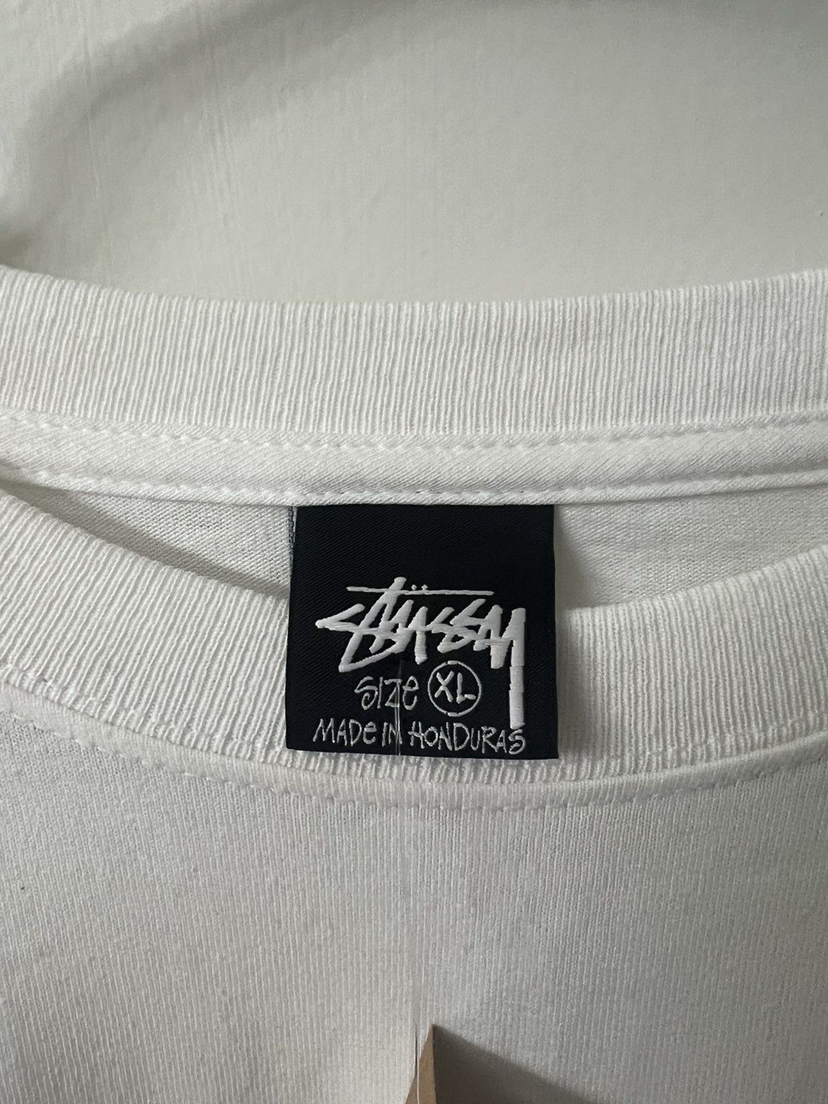 Stussy Stussy white long sleeve tee Size US XL / EU 56 / 4 - 3 Thumbnail