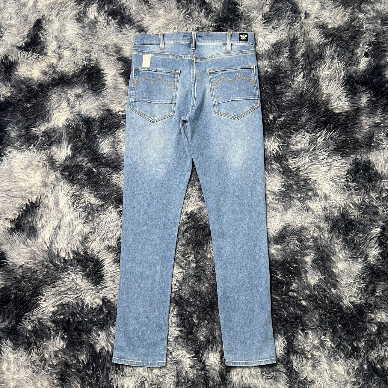 Other Blue Monster Clothing Denim Cargo Pants Size US 32 / EU 48 - 2 Thumbnail