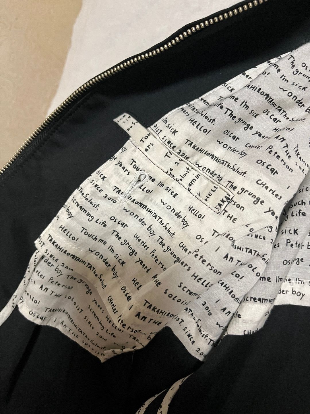 Takahiromiyashita The Soloist. MUSIC zip up jacket 19SS Size US M / EU 48-50 / 2 - 8 Thumbnail