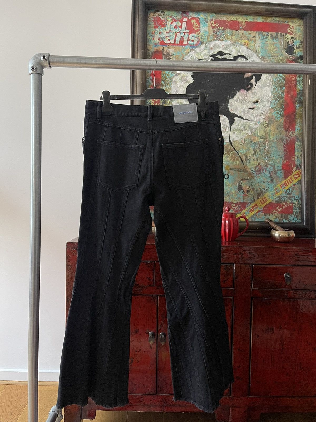 Mugler Mugler Spiral Denim Pants Size US 32 / EU 48 - 5 Thumbnail