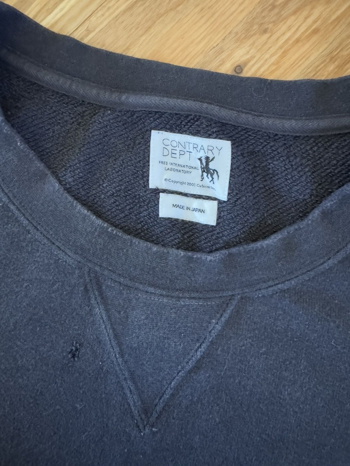 Visvim Visvim Contrary Dept Amplus sweat crewneck sweatshirt Size US L / EU 52-54 / 3 - 3 Thumbnail