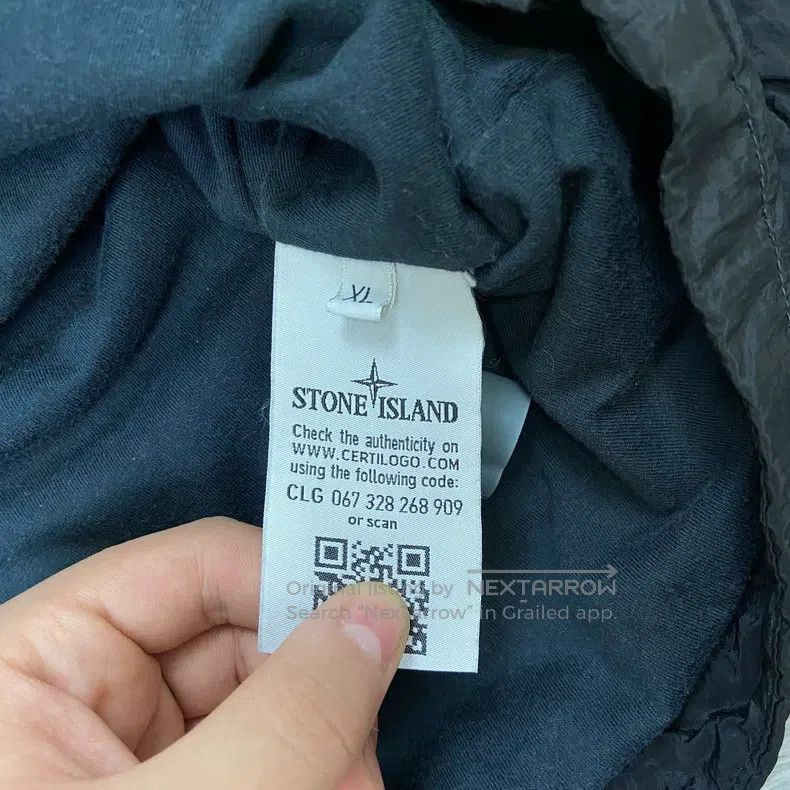 Other Stone Island Black Carbon Black Metal Nylon Jacket Zipper Size US XL / EU 56 / 4 - 4 Thumbnail