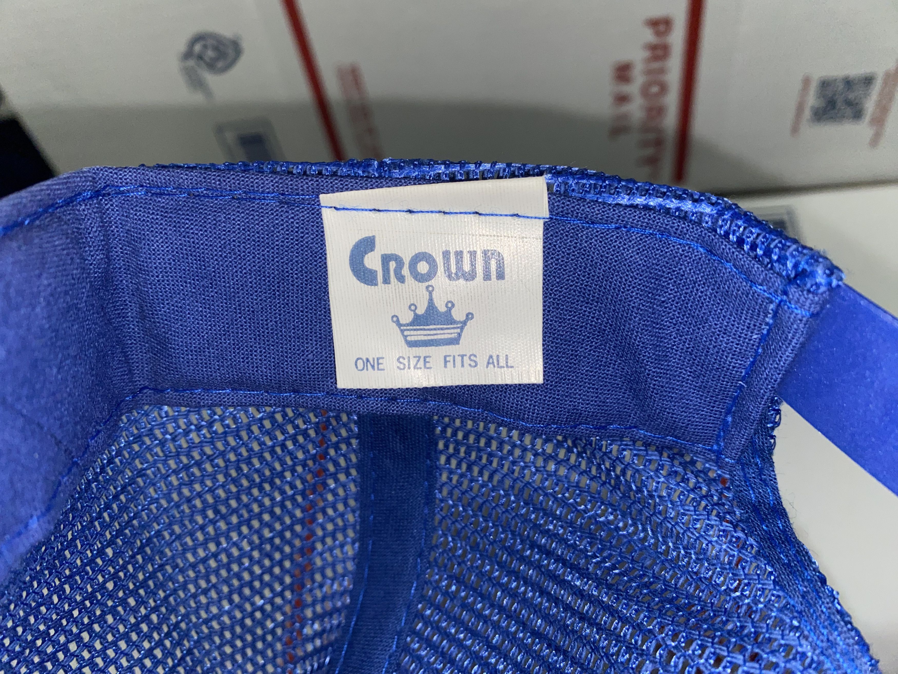 Crown Cap Anso IV Wachovia Carpets vintage Trucker hat snapback Cap Size ONE SIZE - 4 Thumbnail