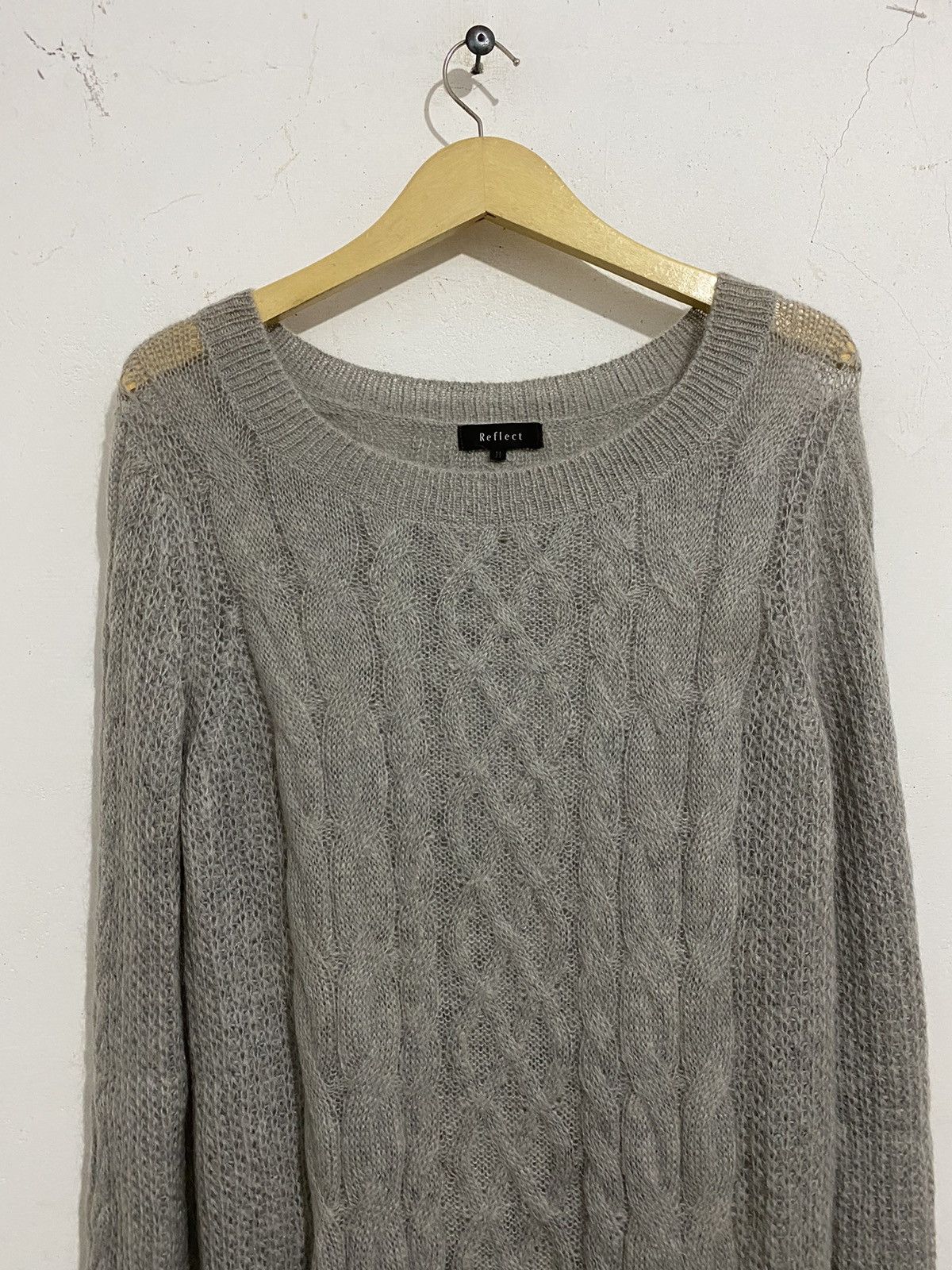 Issey Miyake 🖤BLACKFRIDAY🖤Reflect japanese mohair knitted lgb goa styled Size US L / EU 52-54 / 3 - 2 Thumbnail