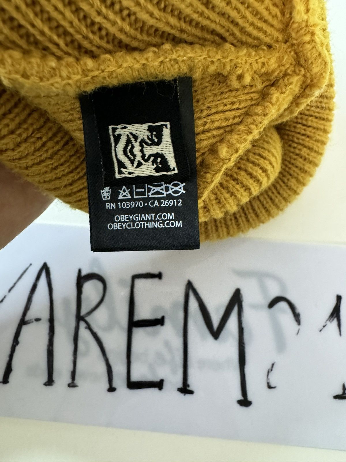 Obey Obey Beanie hat cap Size ONE SIZE - 3 Thumbnail
