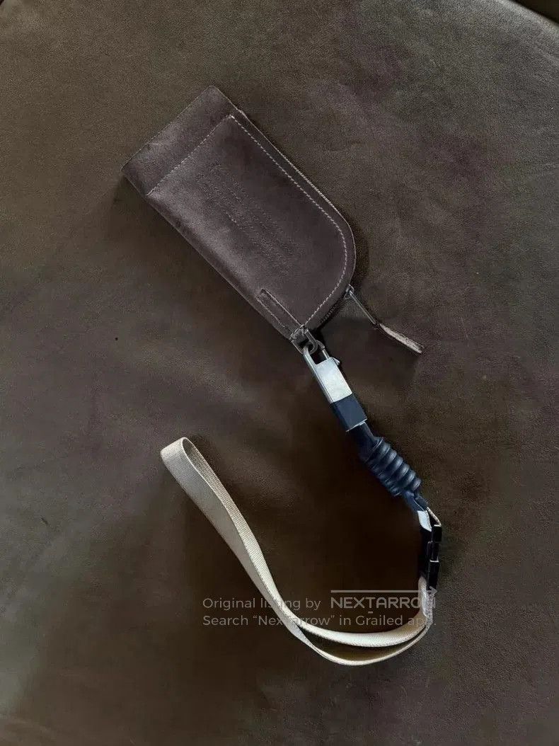 Rick Owens Rick Owens Suede Crossbody Bag- Size ONE SIZE - 1 Thumbnail