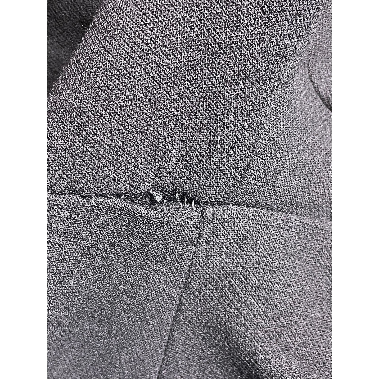Louis Vuitton 2006 Louis Vuitton Black Wool and Silk Top By Marc Jacob Size XS / US 0-2 / IT 36-38 - 18 Thumbnail