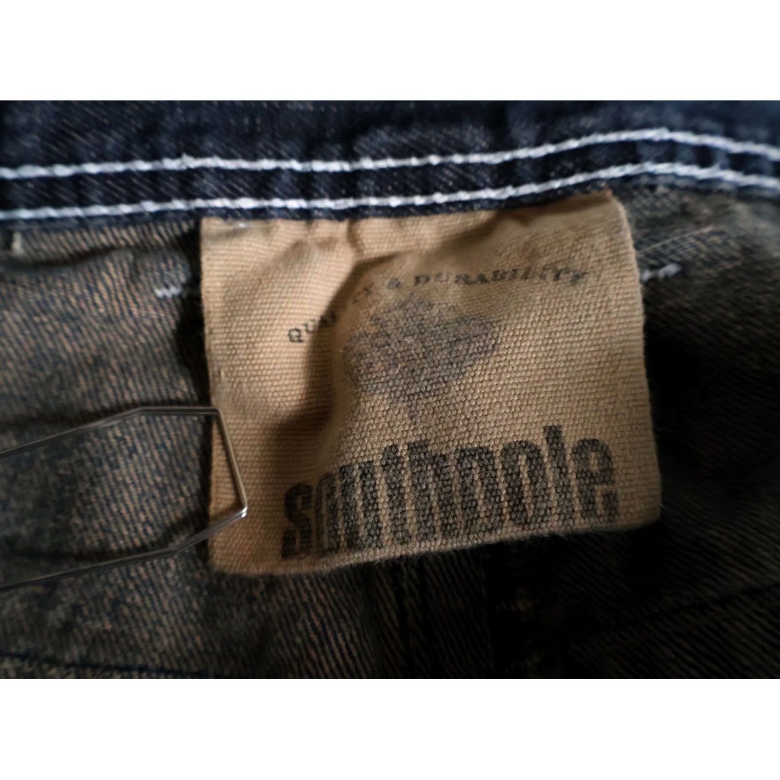 Southpole VINTAGE Southpole Jeans Men 32 x 30 Blue Denim Y2K Relaxed Fit VTG 34/32 Tag Straight 5-Pocket Design Jeans Mens Blue Denim 100% cotton Mid Rise Size US 33 - 3 Thumbnail