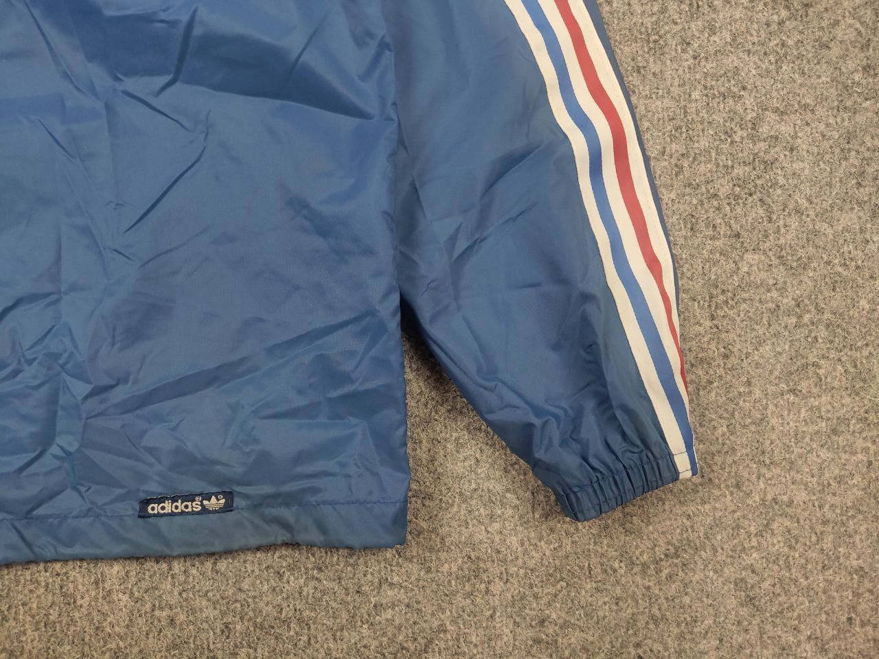 Adidas Rare Vintage 70's Adidas Originals Blue France Zip Jacket Size US S / EU 44-46 / 1 - 5 Thumbnail