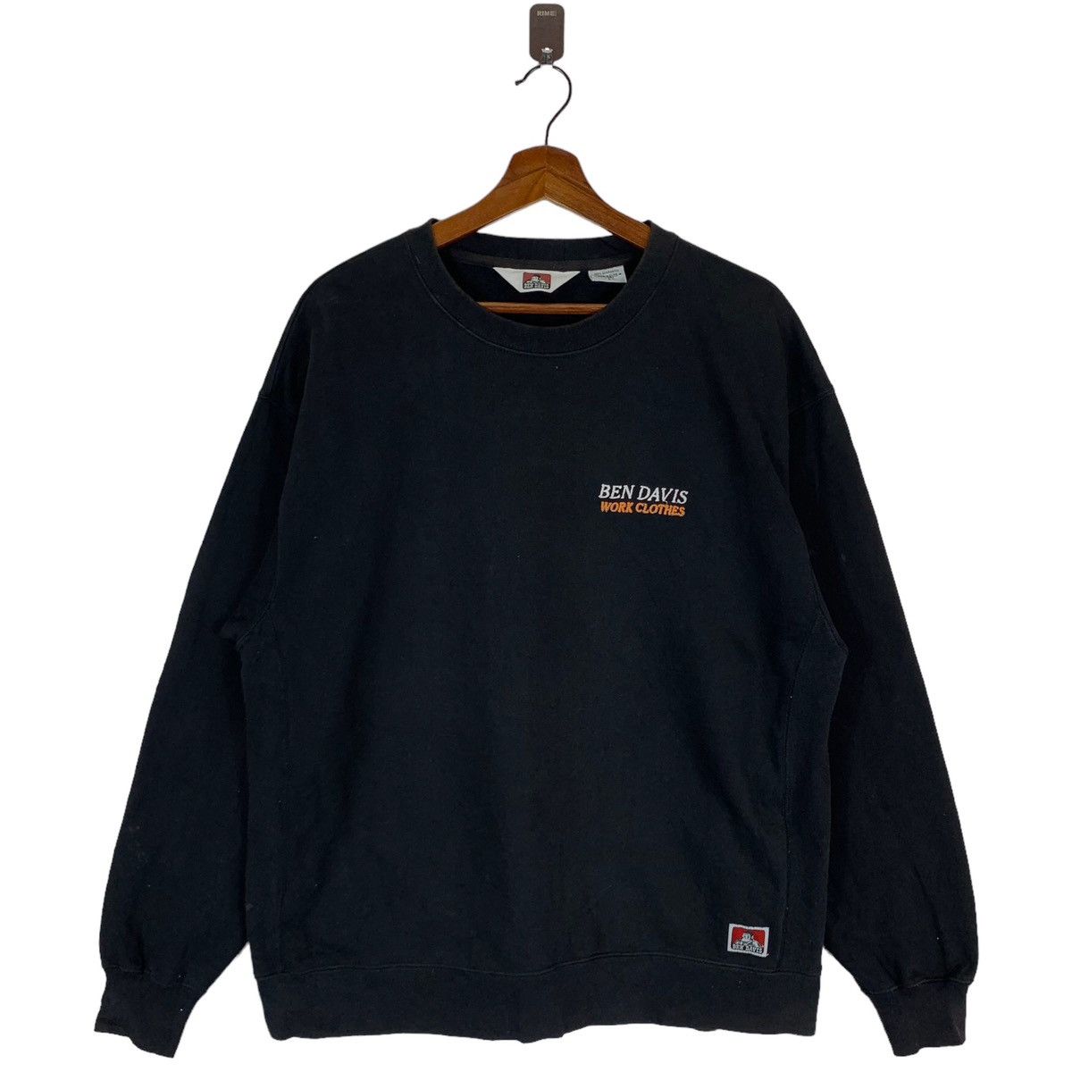 Ben Davis VINTAGE BEN DAVIS AMERICAN BRAND WORKERS CREWNECK Size US L / EU 52-54 / 3 - 3 Thumbnail