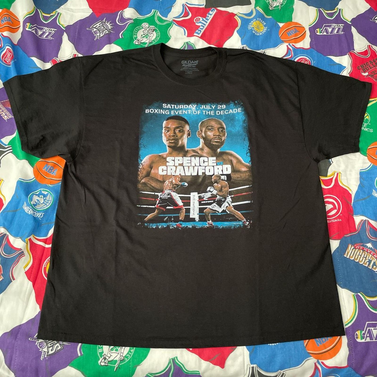 Other 2023 Errol Spence Jr. vs Terence Crawford Boxing Tee Size US XXL / EU 58 / 5 - 1 Thumbnail