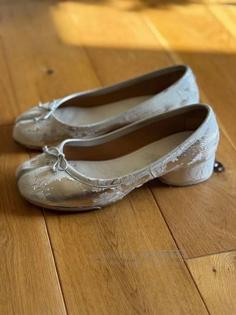 Maison Margiela Maison Margiela Tabi 3cm Cracked Heels. Size US 8.5 / IT 38.5 - 2 Thumbnail