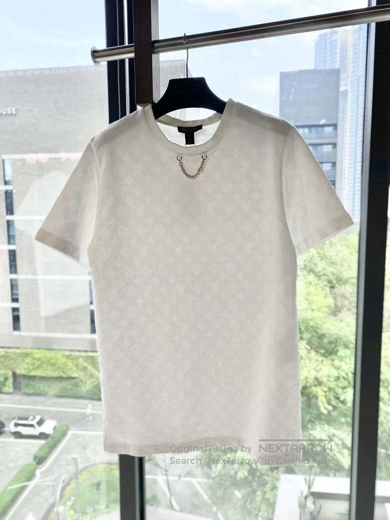 Louis Vuitton Louis Vuitton The old flower is full of printed knitted sh Size M / US 6-8 / IT 42-44 - 2 Thumbnail
