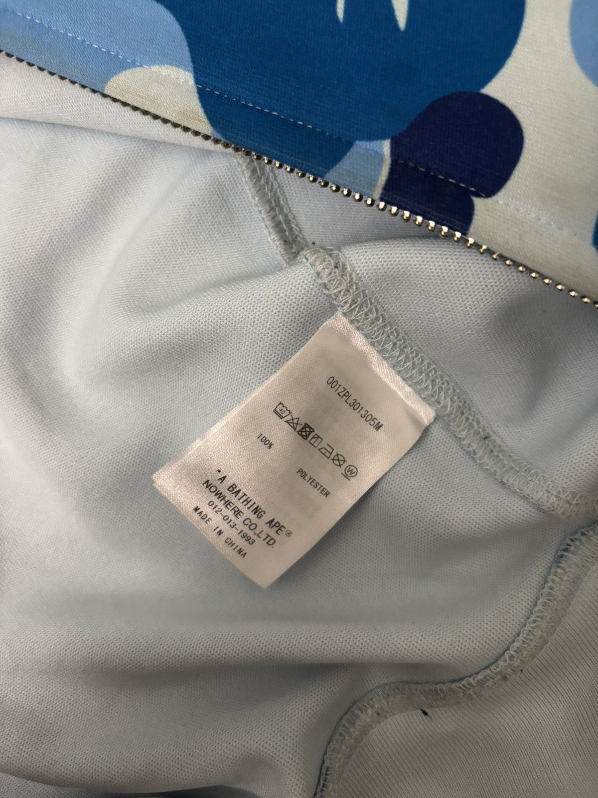Bape Bape 2025 blue ABC shark zip Size US L / EU 52-54 / 3 - 9 Thumbnail