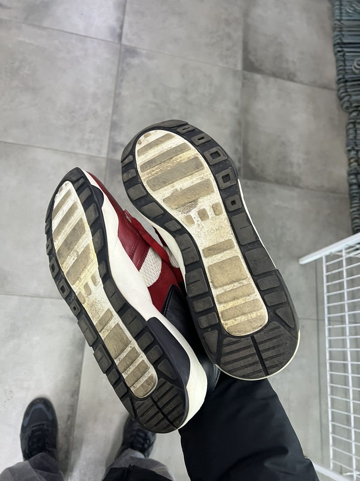 Z Zegna VERY RARE ERMENEGILDO Z ZEGNA ITALIAN DESIGNER SNEAKERS Y2K Size US 10 / EU 43 - 14 Thumbnail