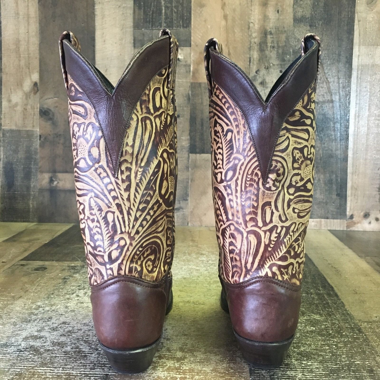Tony Lama Tony Lama L0139 Vintage Western Cowboy Boots Womens 6 M Size US 6 / IT 36 - 7 Thumbnail