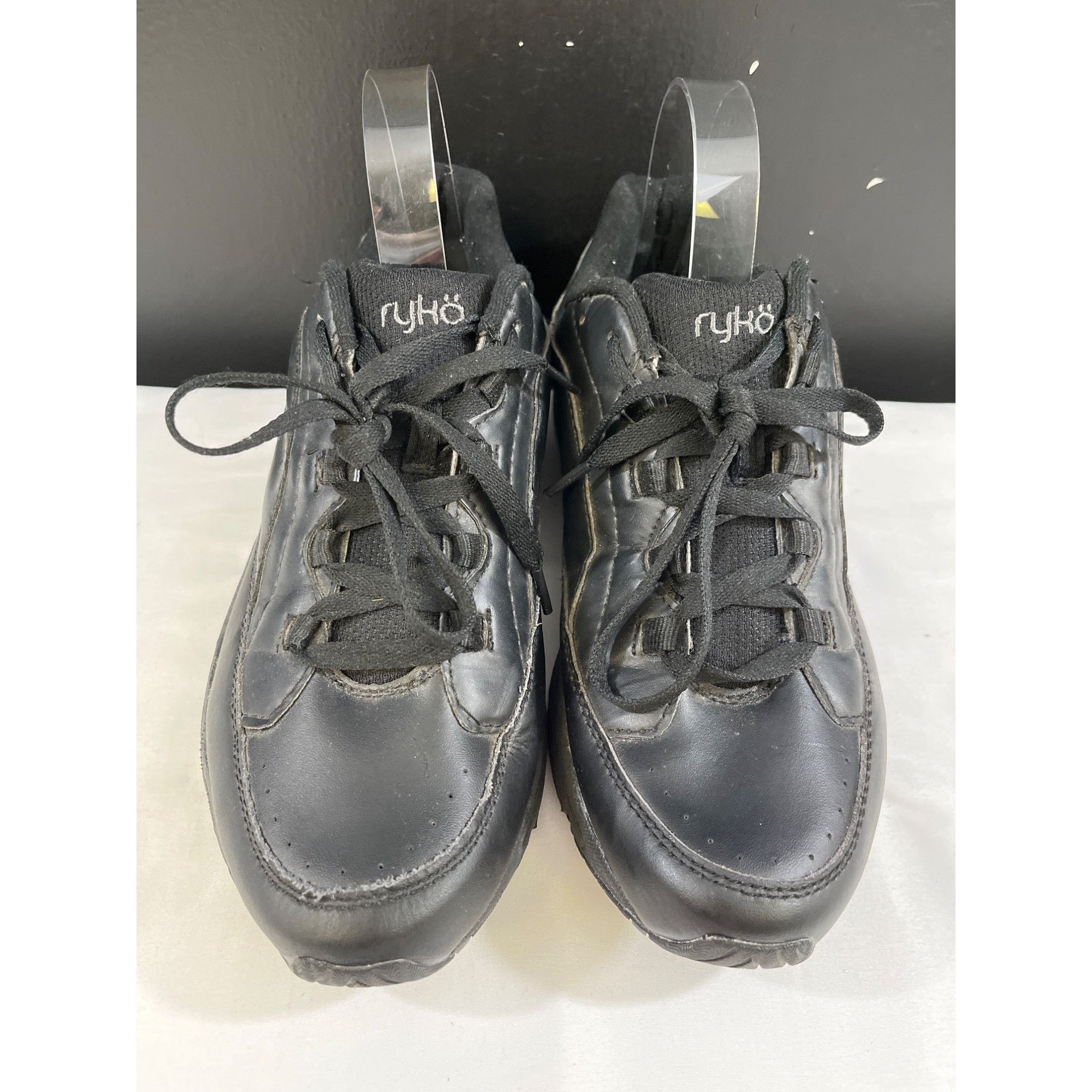 Other Ryka Womens Black Casual Leather Sneaker Size 10 SKU 6410 Size US 10 / IT 40 - 2 Thumbnail
