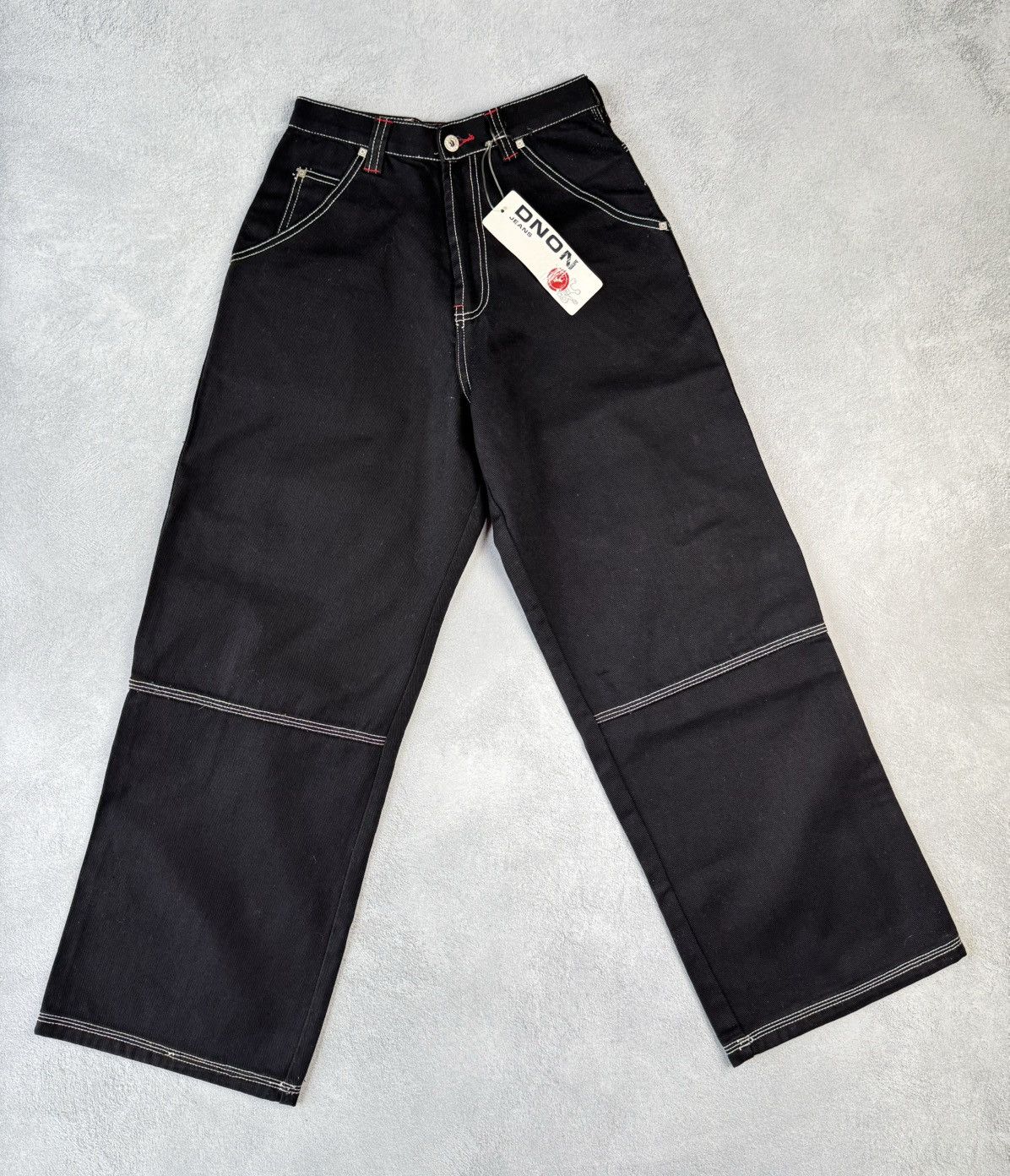 Japanese Brand Vintage D-NON Skateboard Denim Pants Jeans size 26 Size US 26 / EU 42 - 2 Thumbnail