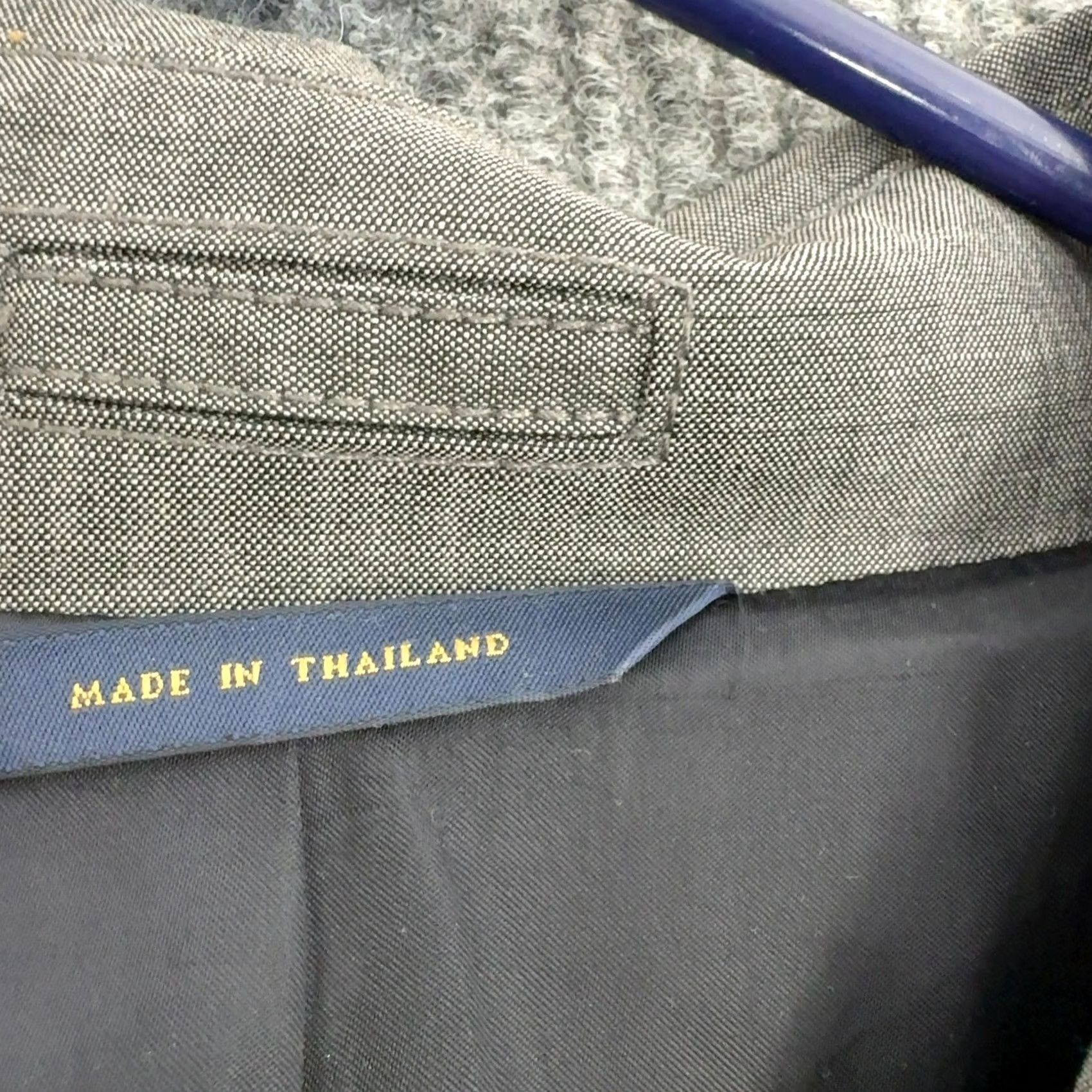 Brooks Brothers Brooks Brothers Trench Coat Men XL Grey Wool Mohair Loro Piana Storm System Water Resistant Windproof Long Coat Classic Luxury Form al Business Travel Size US XL / EU 56 / 4 - 6 Thumbnail