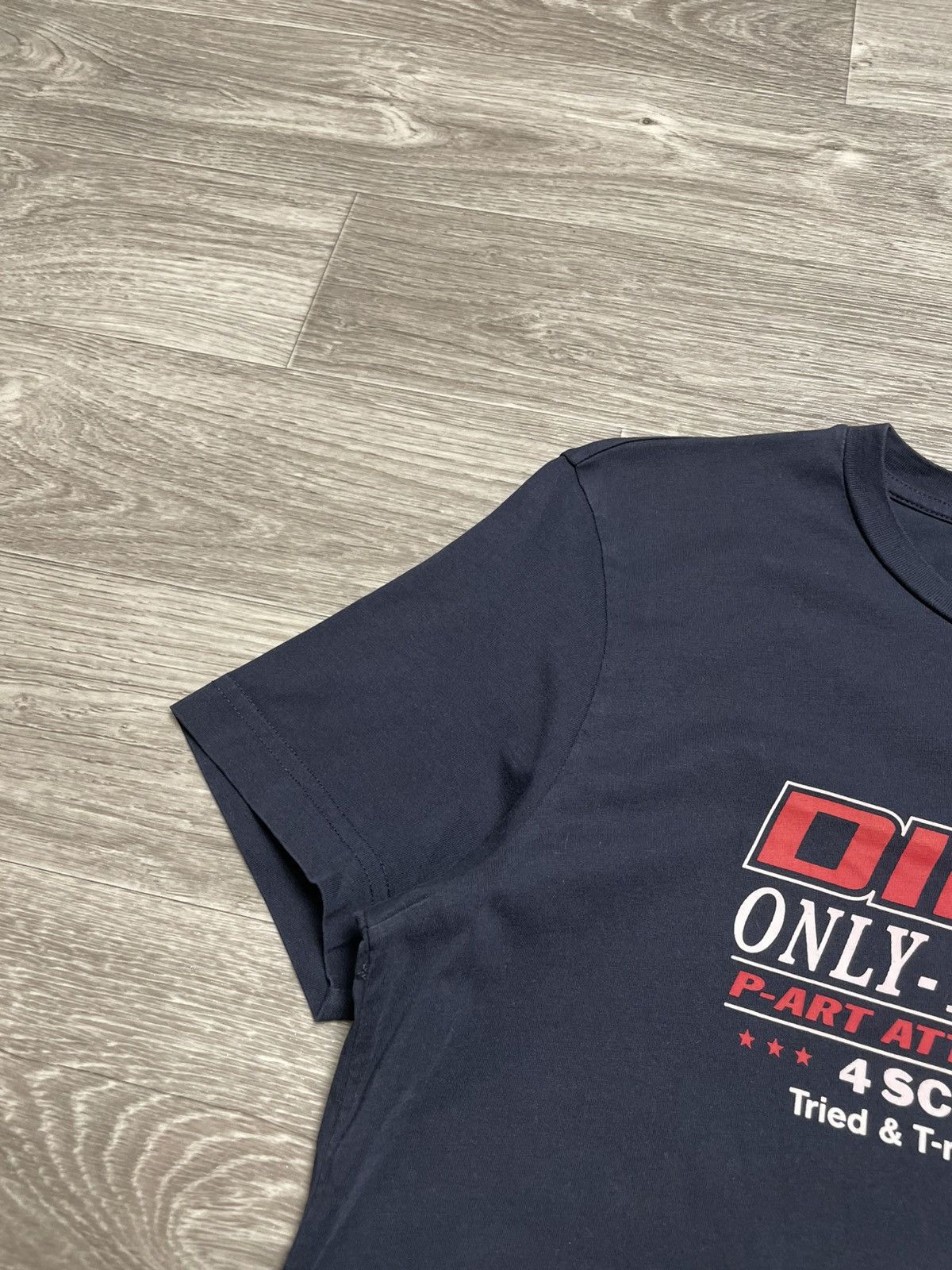 Diesel x2 Diesel Only The Brave Blue And Black T-Shirts Size US M / EU 48-50 / 2 - 17 Thumbnail