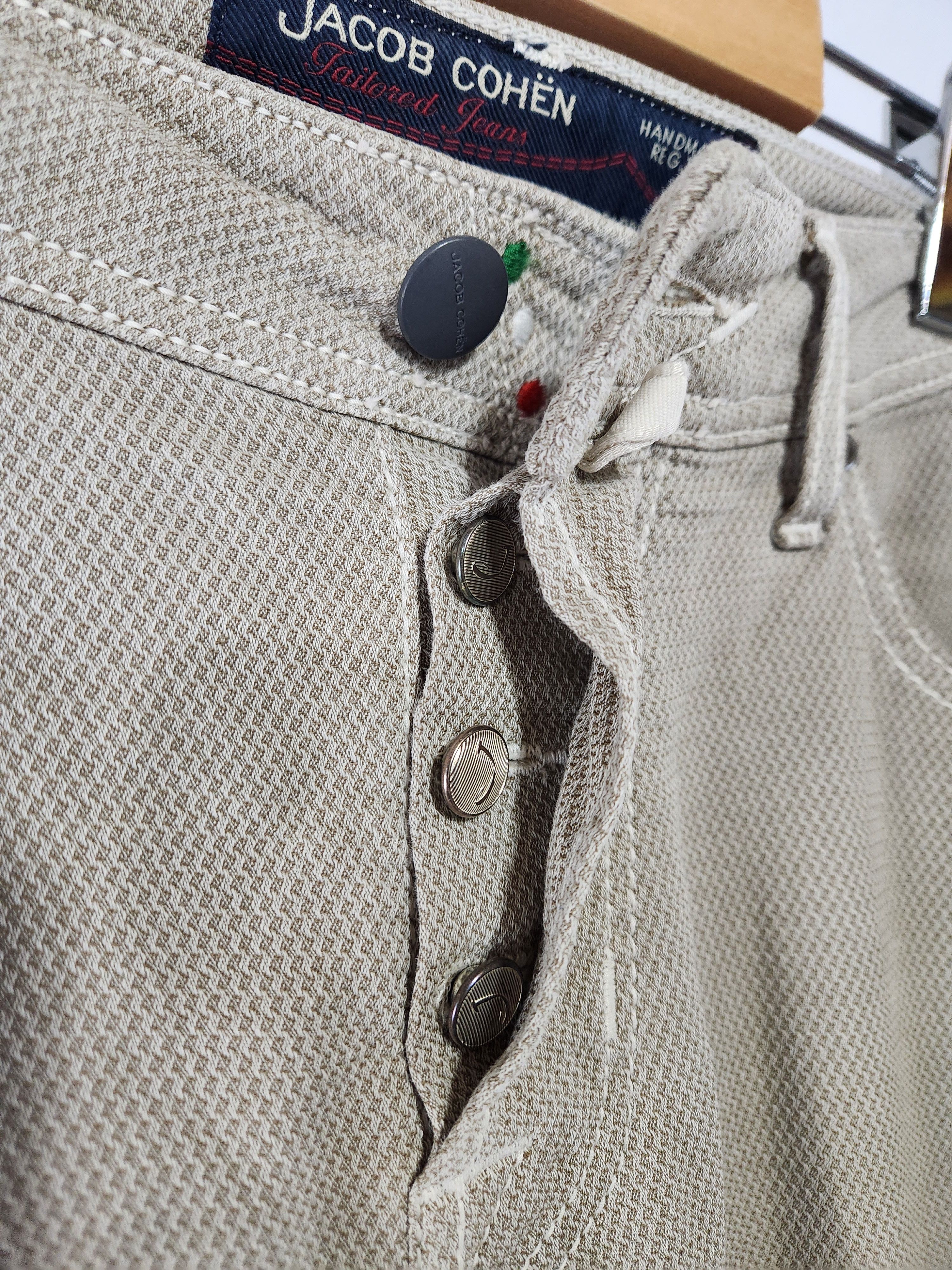 Jacob Cohen Nick Fit Style 622 Cross Woven Gray Size US 32 / EU 48 - 5 Thumbnail
