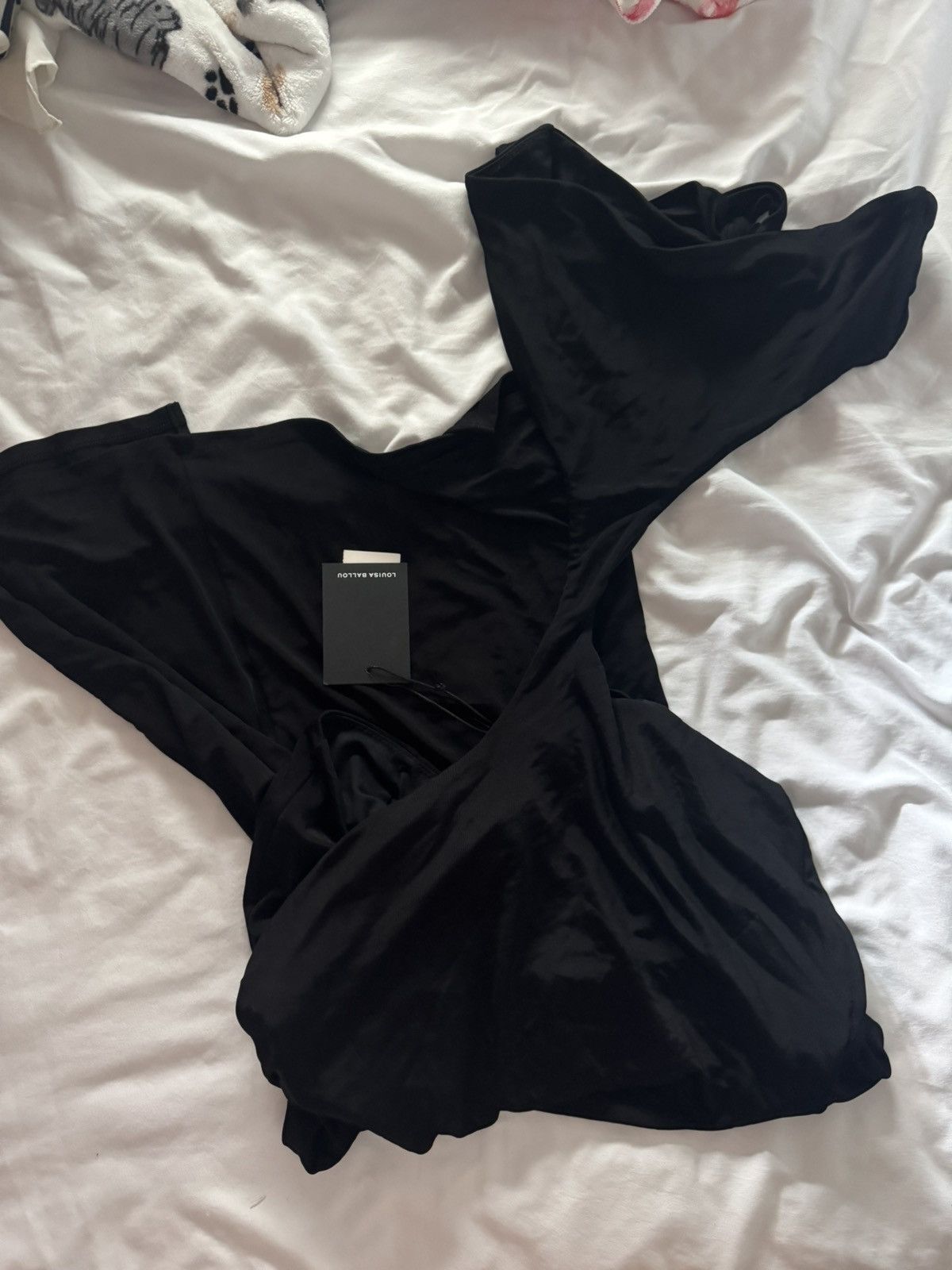 Louisa Ballou Louisa Ballou Halter Dress Size L / US 10 / IT 46 - 6 Thumbnail