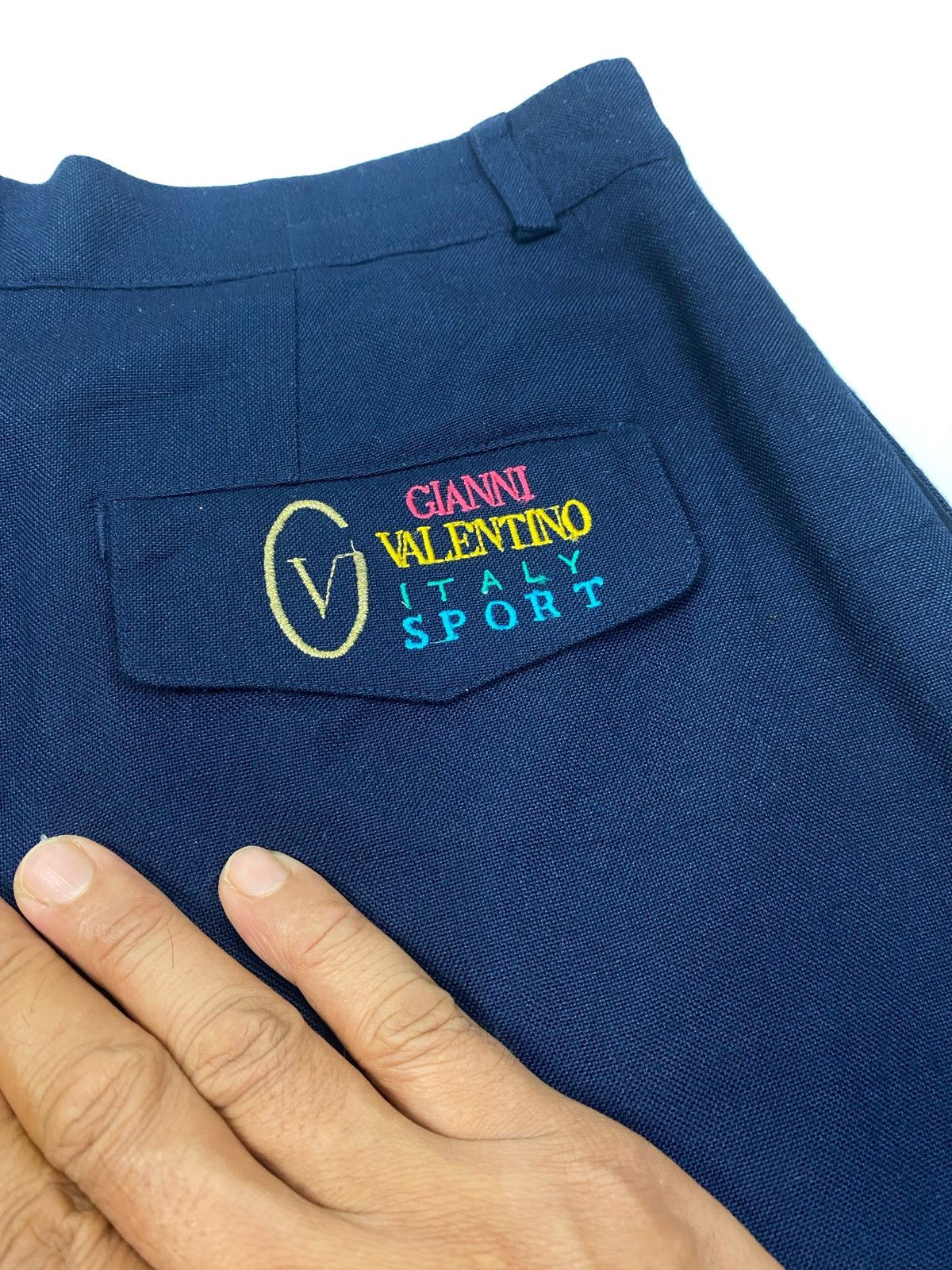 Designer × Gianni Valentino × Vintage 💥RARE💥VINTAGE GIANNI VALENTINO PANTS Size 29" - 5 Thumbnail