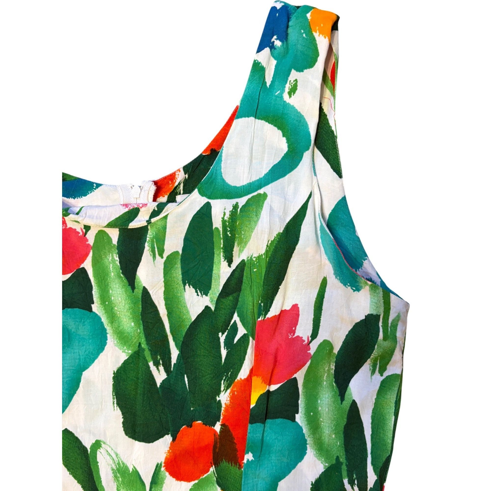 Jams World Jams World L 11 Dress Panic Sundress Hawaiian Sleeveless Poc Size L / US 10 / IT 46 - 4 Thumbnail