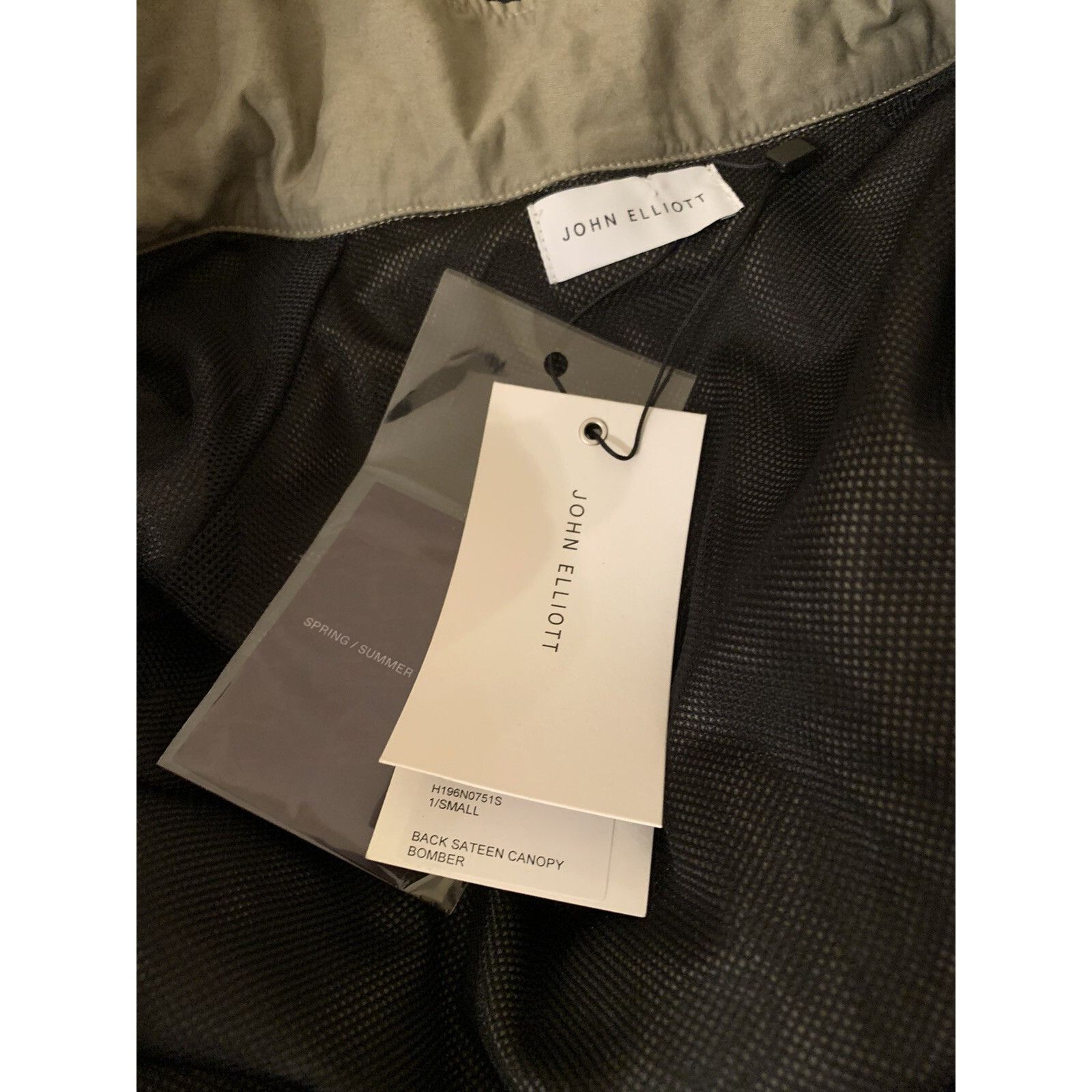 John Elliott John Elliott New Canopy Parachute Jacket Bomber Olive 1 Smal Size US S / EU 44-46 / 1 - 10 Thumbnail