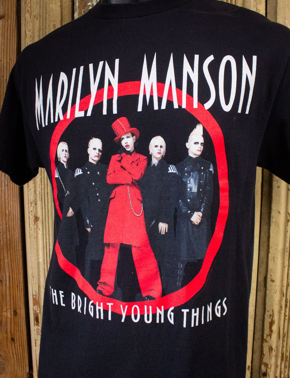 Band Tees × Vintage Marilyn Manson The Bright Young Things Concert Tee 2003 Size US M / EU 48-50 / 2 - 4 Thumbnail