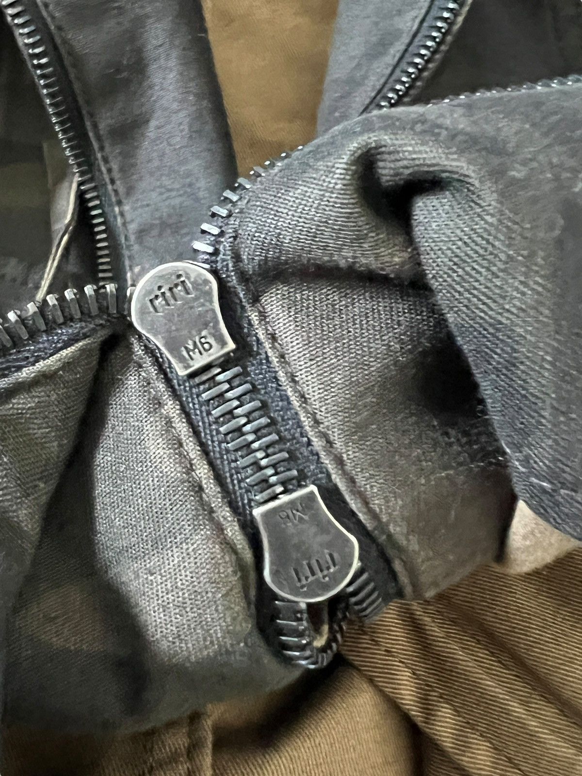 Shellac 2000s Shellac Camo Hooded Tactical Zipper Jacket Size US S / EU 44-46 / 1 - 6 Thumbnail