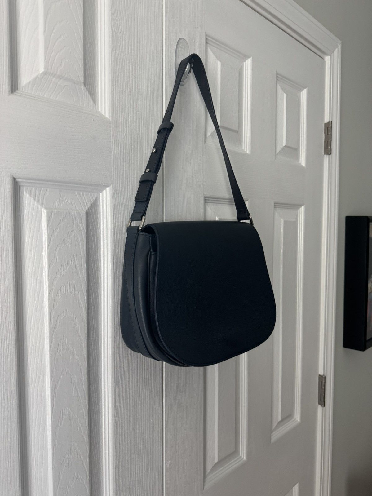 Shinola Shinola Blue Leather Shoulder Messenger Flap Bag Size ONE SIZE - 1 Thumbnail