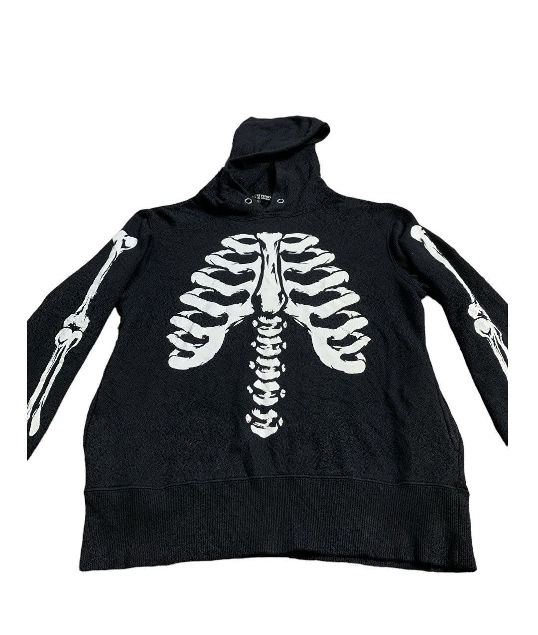 Japanese Brand SKALETON HELL CAT PUNKS NOT DEAD HOODIE INSPIRED KAPITAL Size US M / EU 48-50 / 2 - 3 Thumbnail